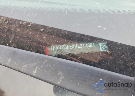 2017 Ford Focus Se z USA, uszkodzony, nr VIN 1FADP3FE2HL317361